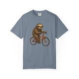 Sloth Bicycle Shirt – Funny Riding Bike Illustration Tees for Cycling Lover