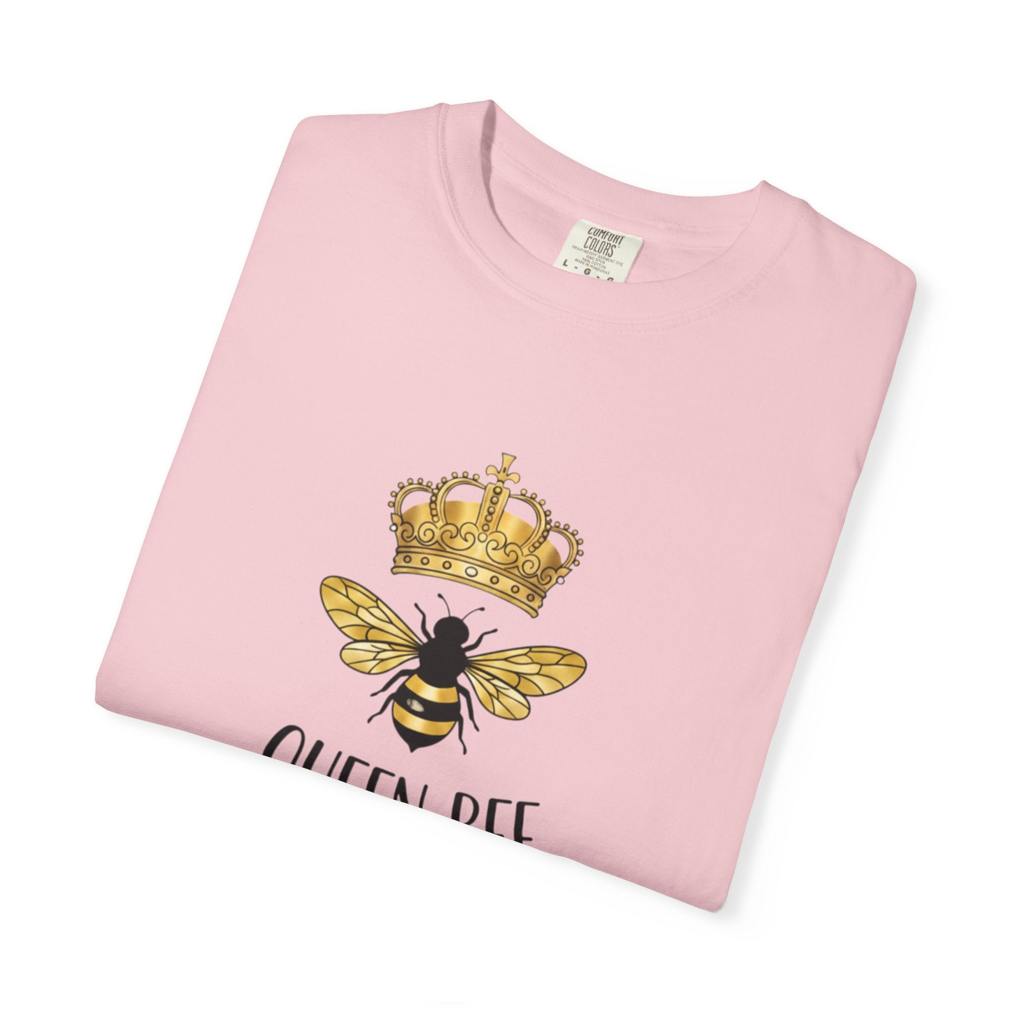 Queen Bee crown illustration T-Shirt | bee graphic tee