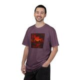 Red Desert Sunset T-shirt | Cactus Landscape, Moody Western Scene