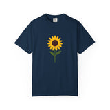 Sunflower Graphic T-shirt | Minimal Floral Tee