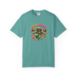 Space Groovy Astronaut T-shirt | Retro Psychedelic Space Art