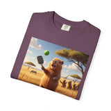 Capybara Pickleball T-shirt | Cute Animal Sports Meme
