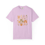 Boho Plants and Dreamcatcher T-Shirt | Rainbow, Monstera, Macrame