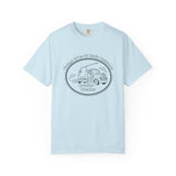 Vintage Semi Truck Line Art T-Shirt | Trucker Logo Tee