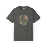 Be Kind Floral Wreath T-Shirt | Positive Quote, Boho Botanical Design