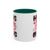 Hug in My Mug Mug | Cute Pink Cup, Heart Coffee Design