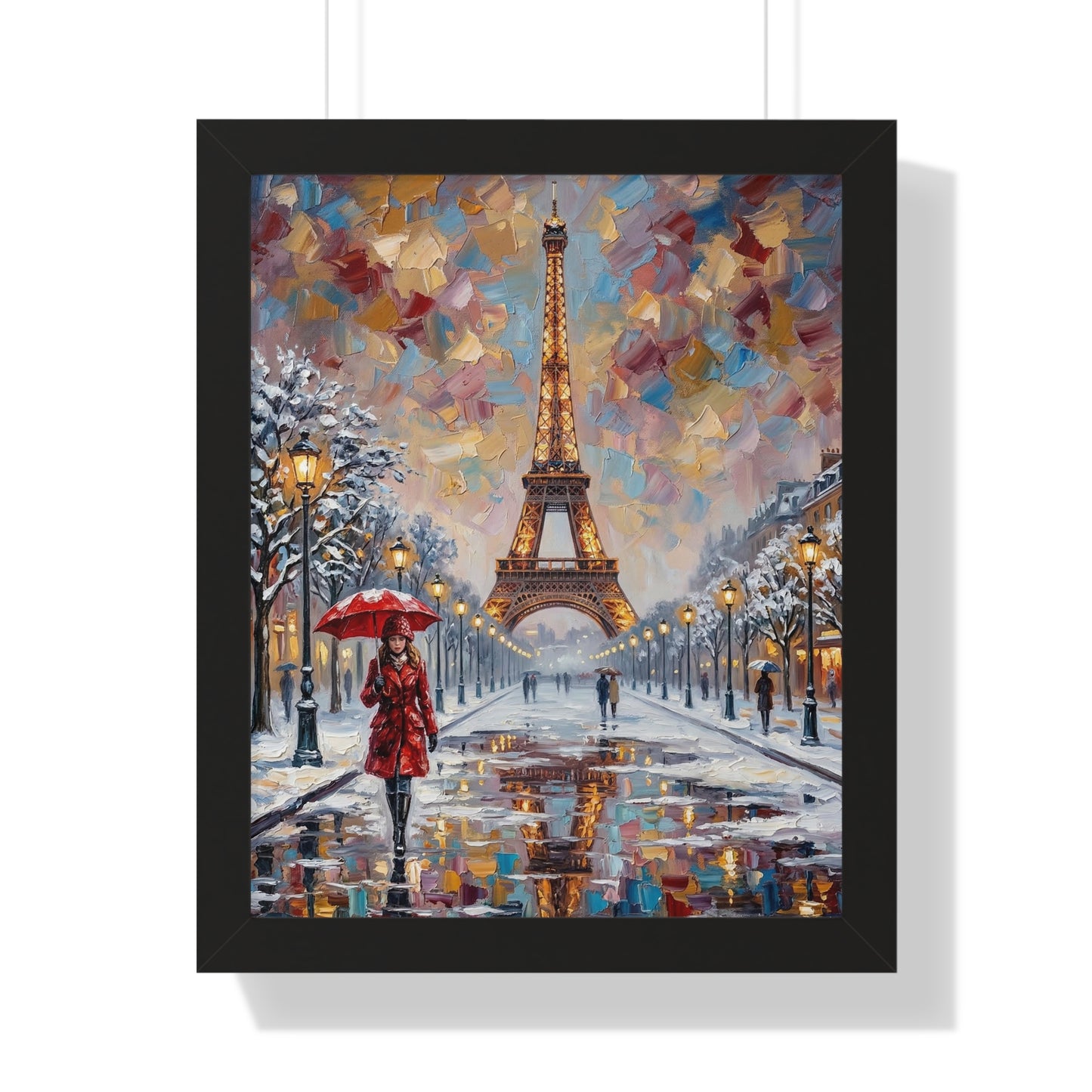 Parisian Rhapsody Framed Print