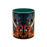 Catzilla Tokyo Cityscape Mug | Color Interior 11oz 15oz