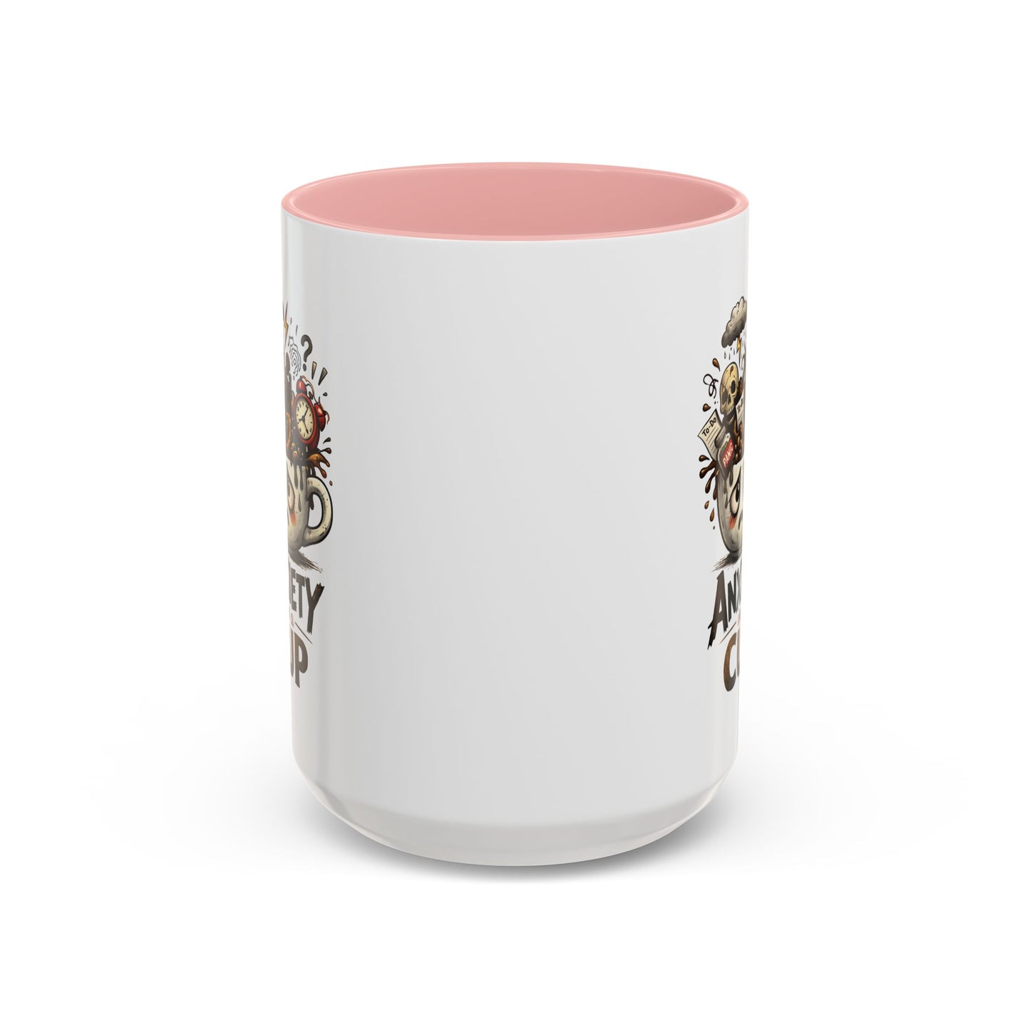 Anxiety in a Cup Coffee Mug | Accent 11oz 15oz