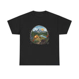 Mountain Camping Adventure T-Shirt | Outdoor Nature Hiking Tee | Wilderness Tent Graphic Shirt | Gift for Hiker Camper |