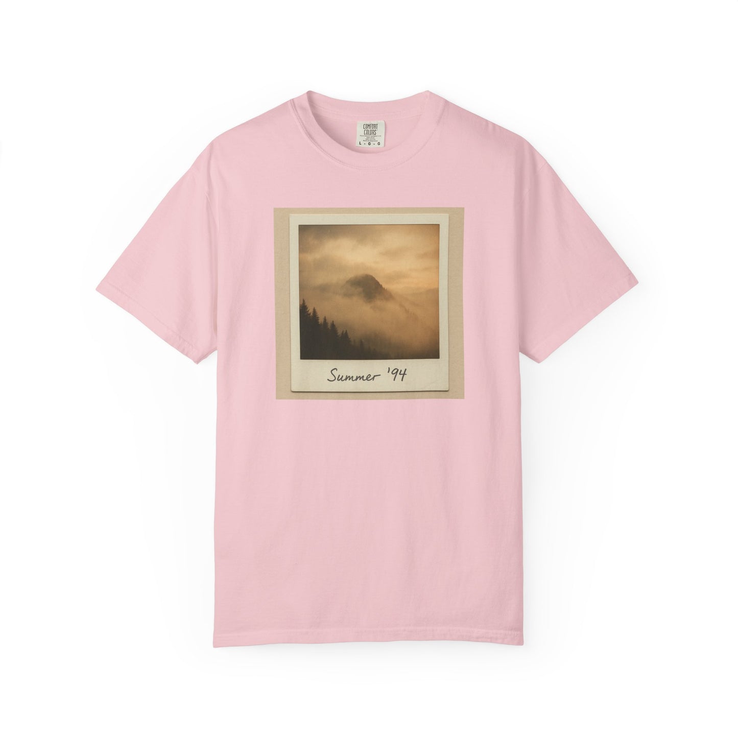 Vintage Polaroid Mountain Photo T-Shirt | Summer '94