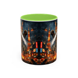 Catzilla Tokyo Cityscape Mug | Color Interior 11oz 15oz