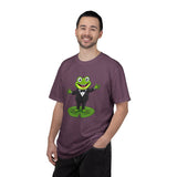 Funny Tuxedo Frog T-shirt | Frog on Lily Pad Amphibian Design