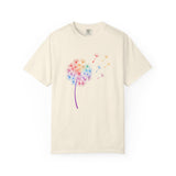 Rainbow Dandelion Tee | T-Shirt, Colorful Seed Puff Design