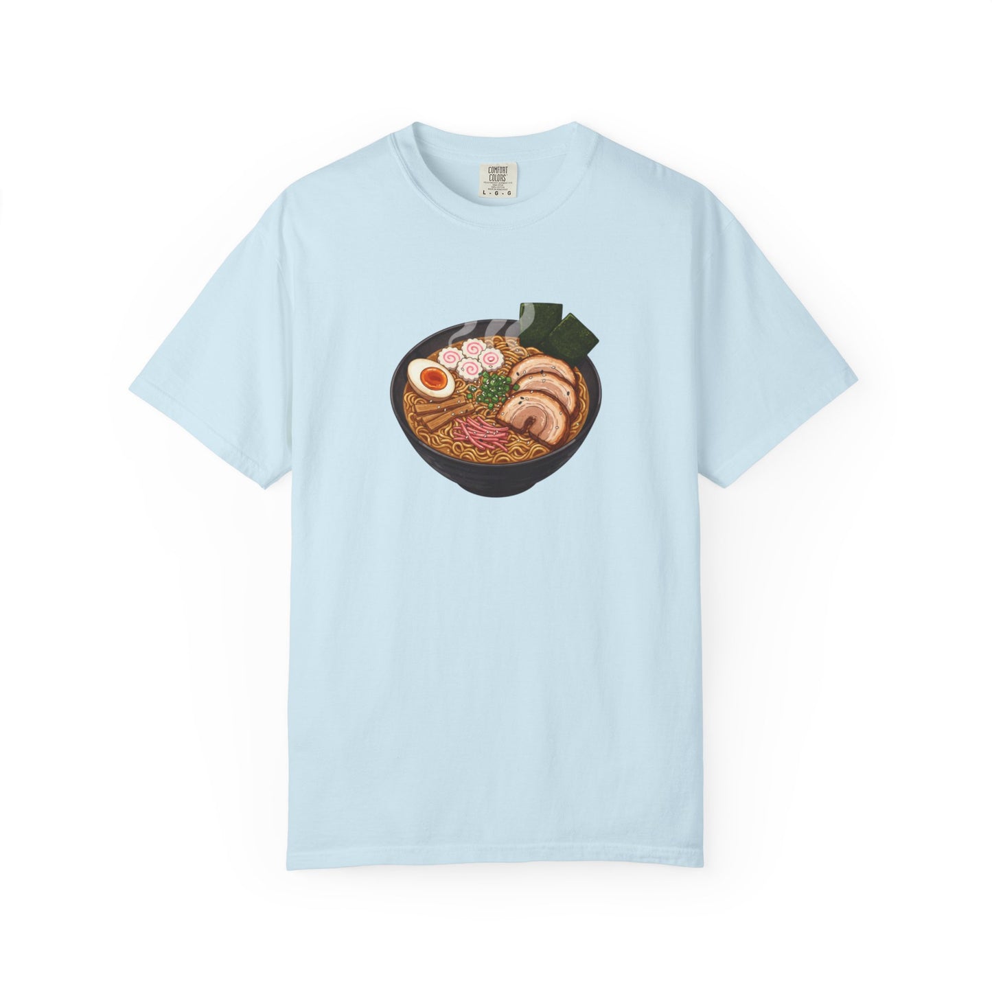 Ramen Bowl Illustration T-shirt | Cute Noodle Soup Graphic