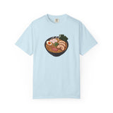 Ramen Bowl Illustration T-shirt | Cute Noodle Soup Graphic