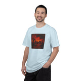 Red Desert Sunset T-shirt | Cactus Landscape, Moody Western Scene