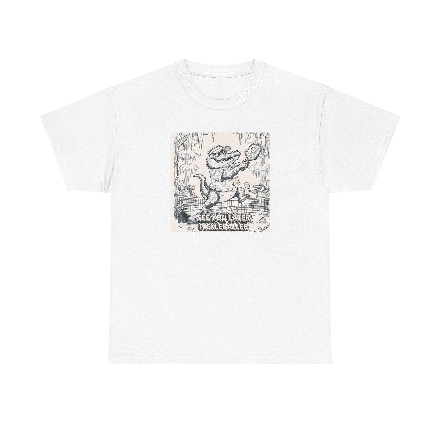 Albert "The Volley" Gator Unisex Heavy Cotton Tee