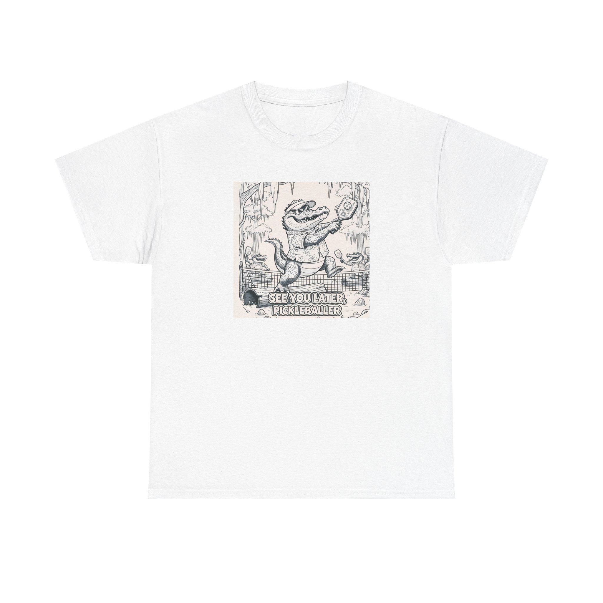 Albert "The Volley" Gator Unisex Heavy Cotton Tee