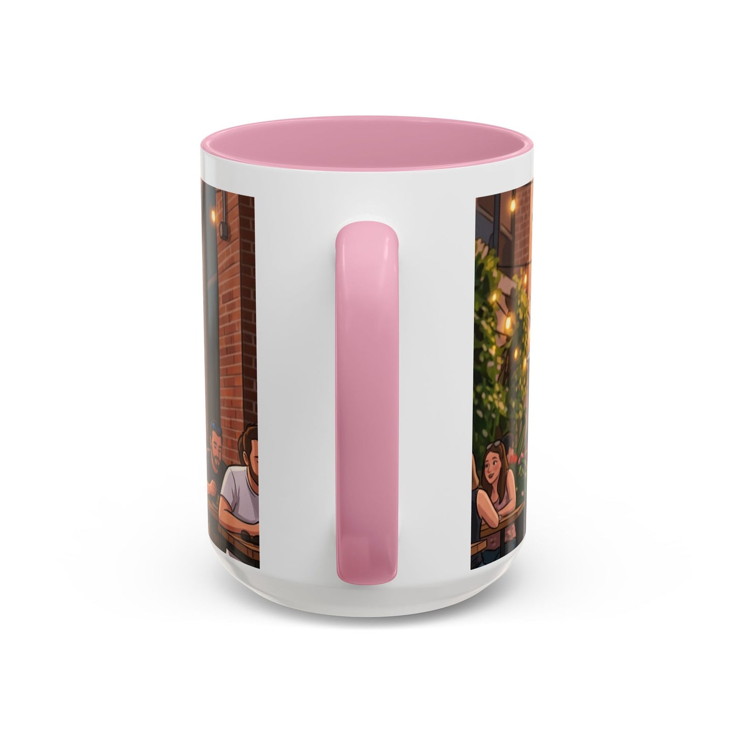 Sarcastic Girl Illustration Mug | 11oz or 15oz Colorful Ceramic