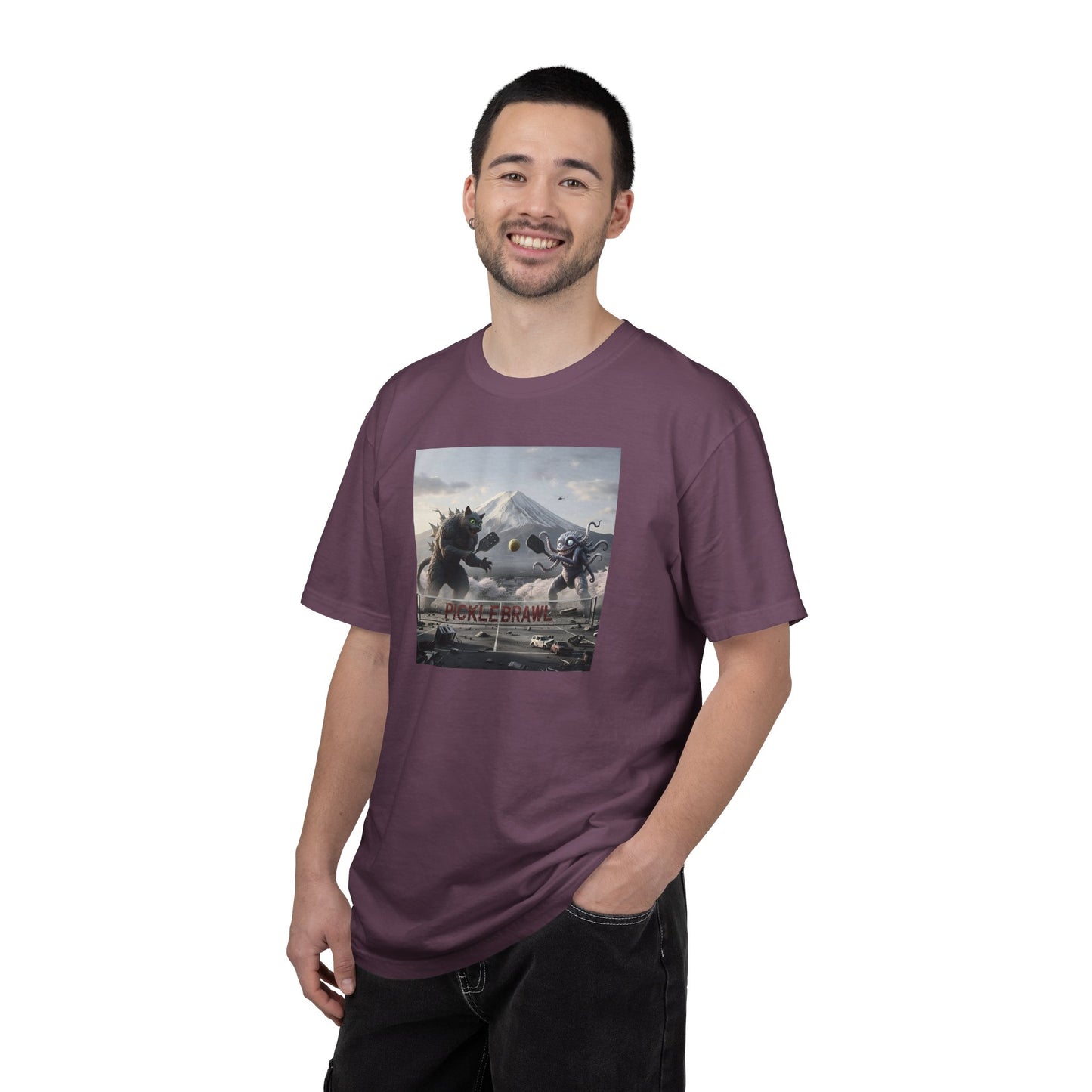 Pickle Brawl Monster Fight T-shirt |