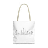 San Francisco Skyline Tote Bag | Minimal City Line Art