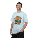 Road Trip '76 T-shirt | Vintage Camper Van Sunset Graphic