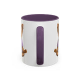 Meditating Yorkshire Terrier Mug | Accent Coffee Mug 11oz 15oz