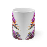 Floral Paradise Mug | Tropical Flower Coffee Cup