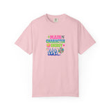 Main Character Energy T-shirt | Colorful Flame, Smiley Icons