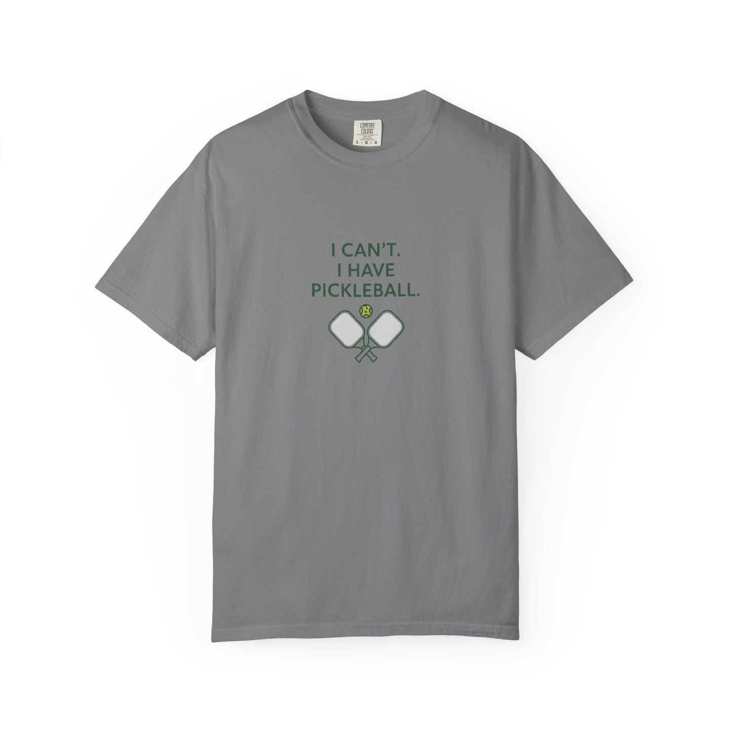 I Can't I Have Pickleball T-Shirt | Pickleball Paddles Graphic Tee