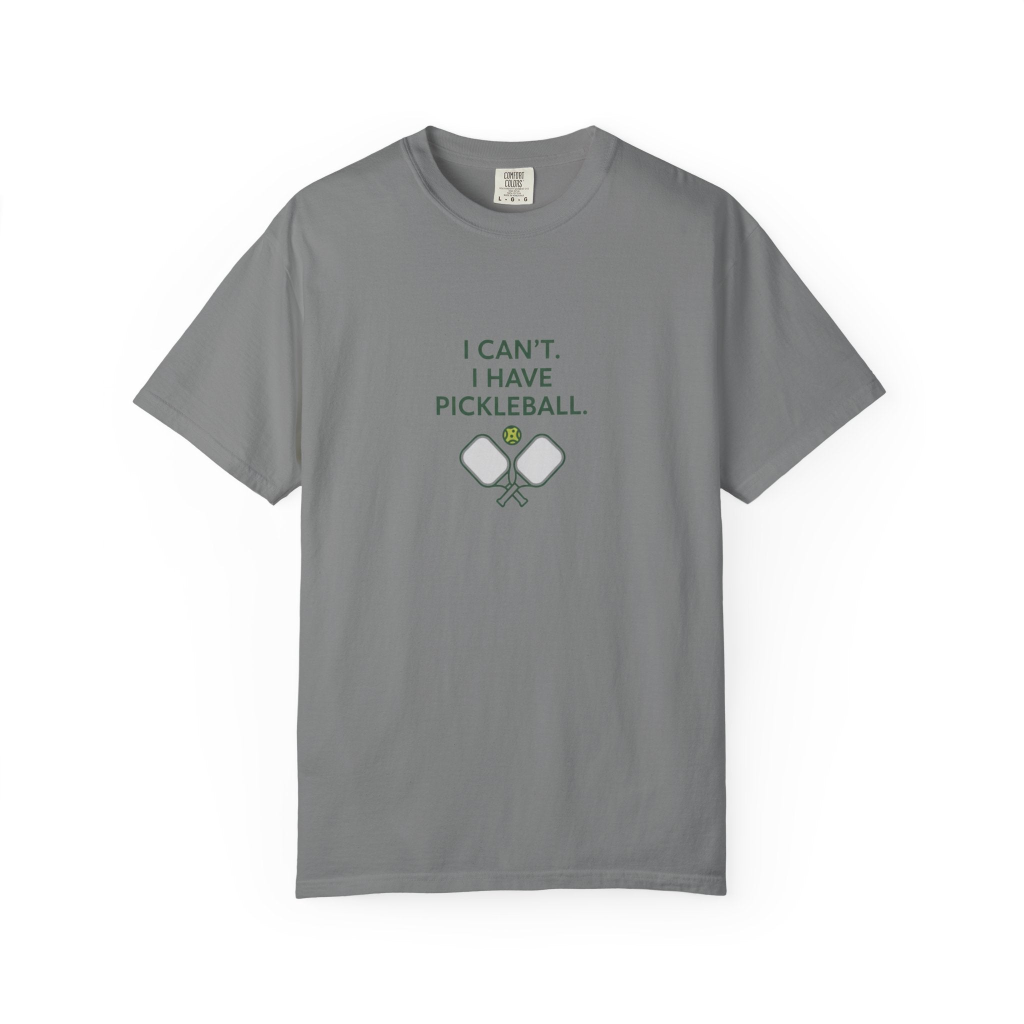 I Can't I Have Pickleball T-Shirt | Pickleball Paddles Graphic Tee