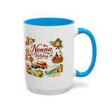 Nonna Holiday mug | Italian grandma kitchen design, vintage food icons