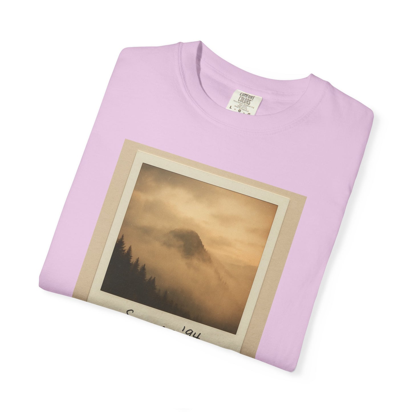 Vintage Polaroid Mountain Photo T-Shirt | Summer '94