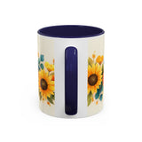 Every Day Is A Fresh Start mug | Floral sunflower coffee mug