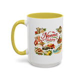 Nonna Holiday mug | Italian grandma kitchen design, vintage food icons