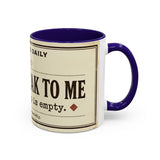 Do Not Speak To Me Mug | Prescription Coffee Mug, Funny Morning Quote