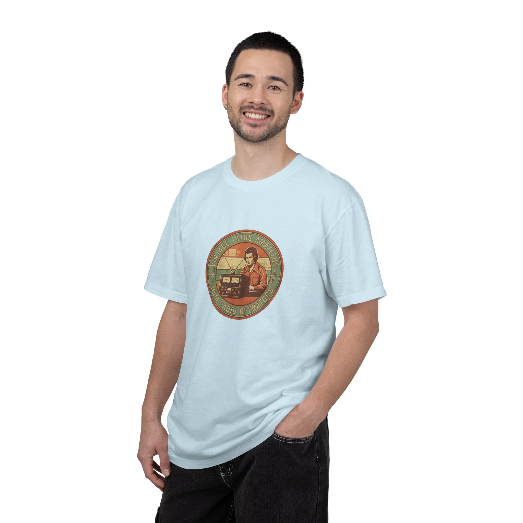 70s Retro Radio Ham T-shirt | Vintage Ham Radio Design