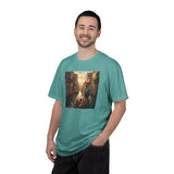 Capybara Venice Gondola Sunset T-shirt | Scenic Canal Travel Art