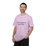 Zen Master of Zero F*cks T-shirt | Funny Sarcastic Text Tee