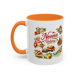 Nonna Holiday mug | Italian grandma kitchen design, vintage food icons