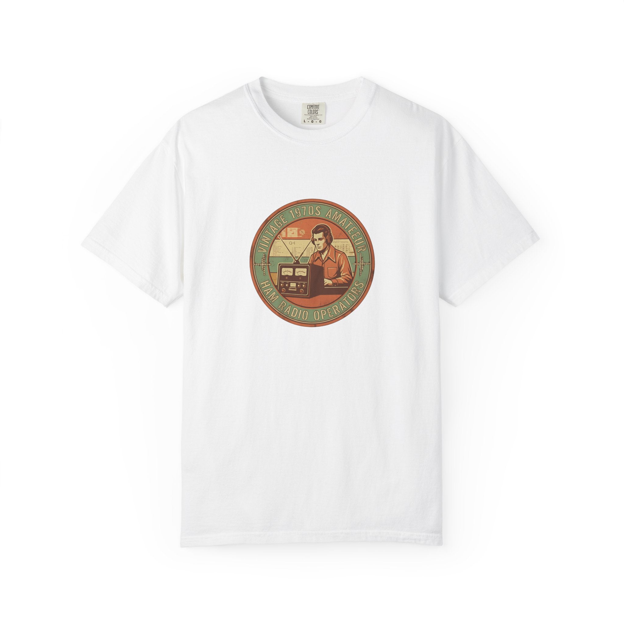 70s Retro Radio Ham T-shirt | Vintage Ham Radio Design