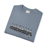 Lunch on a Skyscraper Geese Edition T-shirt | NYC Black and White Photo
