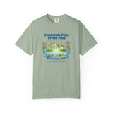 Pickleball Pals of the Pond T-Shirt | Cute Frog Pond Illustration