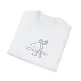 Timmy "The Wind-Stopper" McPar Stickman Golf Tee | T-Shirt