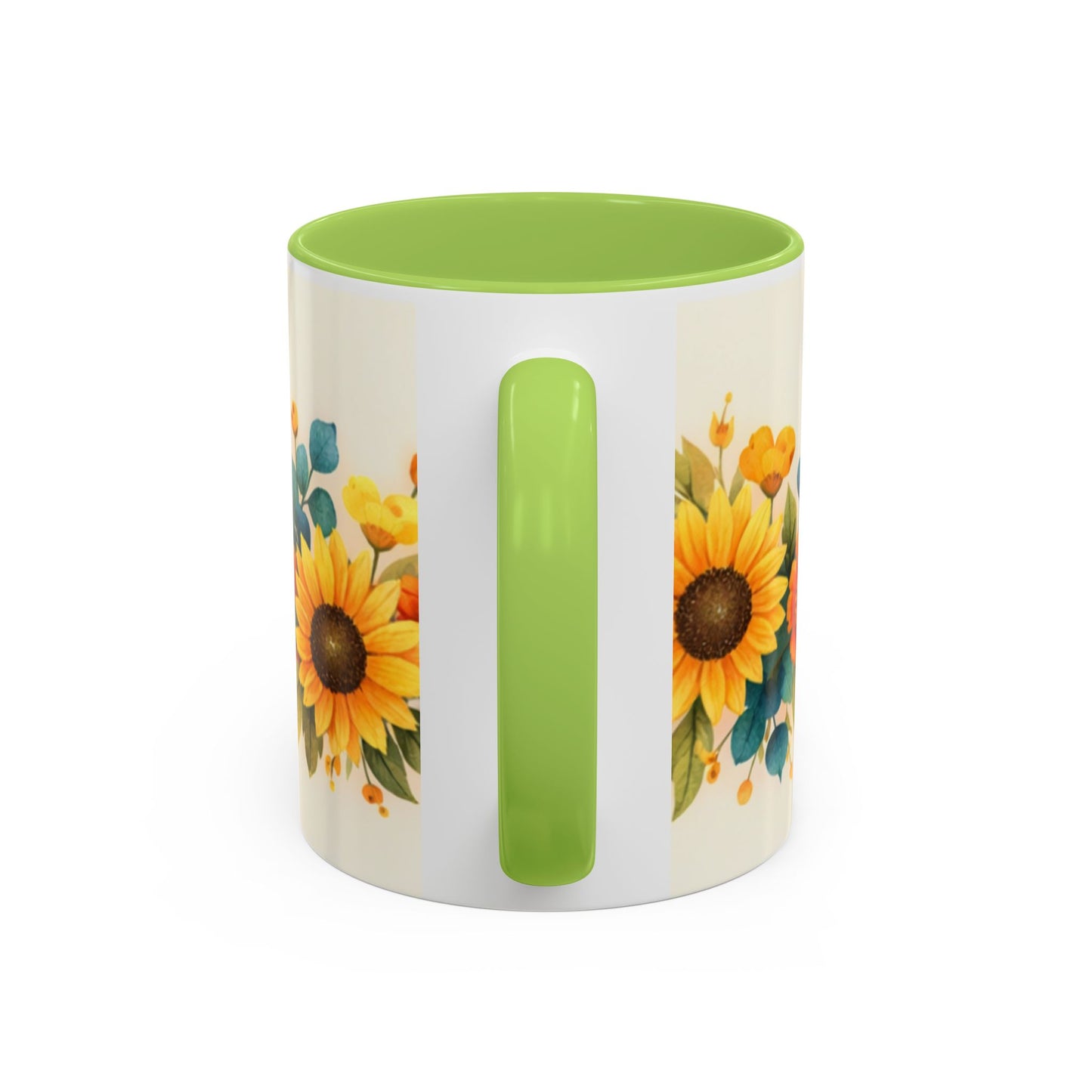 Every Day Is A Fresh Start mug | Floral sunflower coffee mug