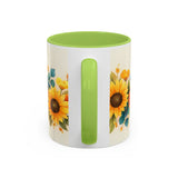 Every Day Is A Fresh Start mug | Floral sunflower coffee mug