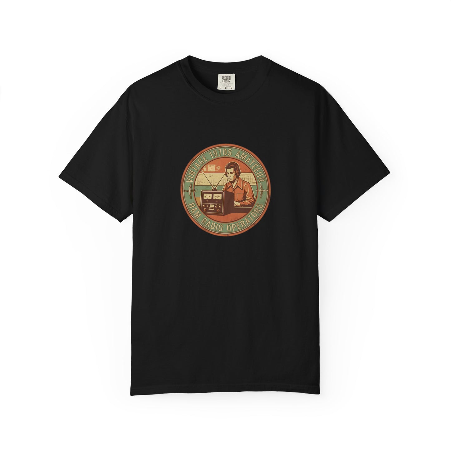 70s Retro Radio Ham T-shirt | Vintage Ham Radio Design