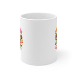 Space Groovy Astronaut Mug | Retro Psychedelic Space Art