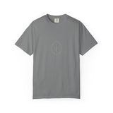 Minimal Green Leaf icon T-Shirt | Eco Nature Graphic Tee